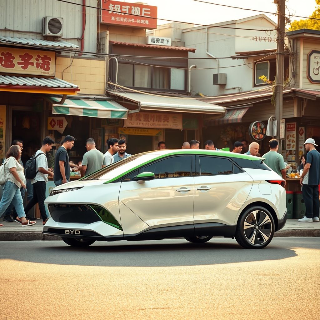 BYD e7: ส่งเสริมเศรษฐกิจท้องถิ่น